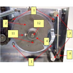 Patty-O-Matic 330A Knock Out Cam Bottom View
